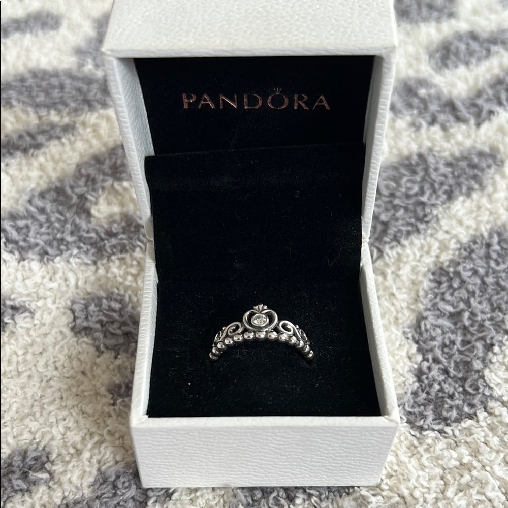 Pandora Silver Tiara Ring